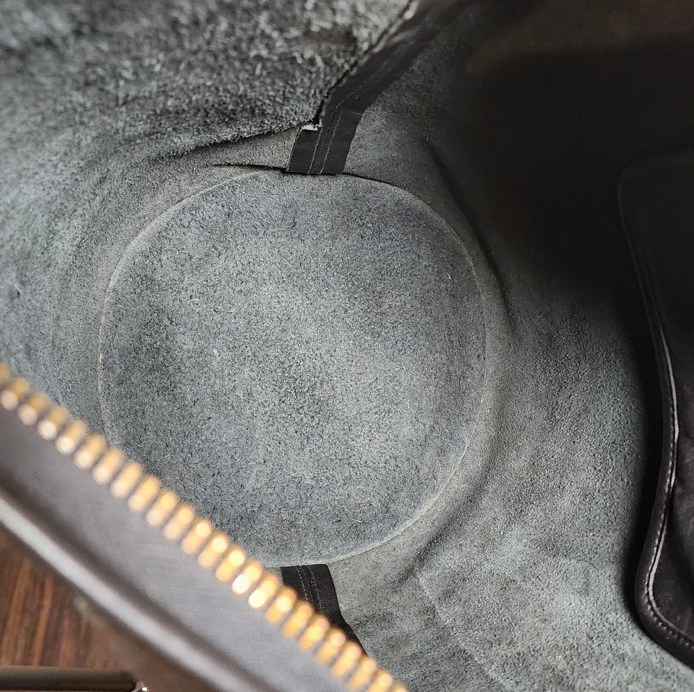 Vintage Coach Black Duffle Sac #9085 - Picture 6 of 13